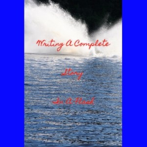 writing a complete story in a flash